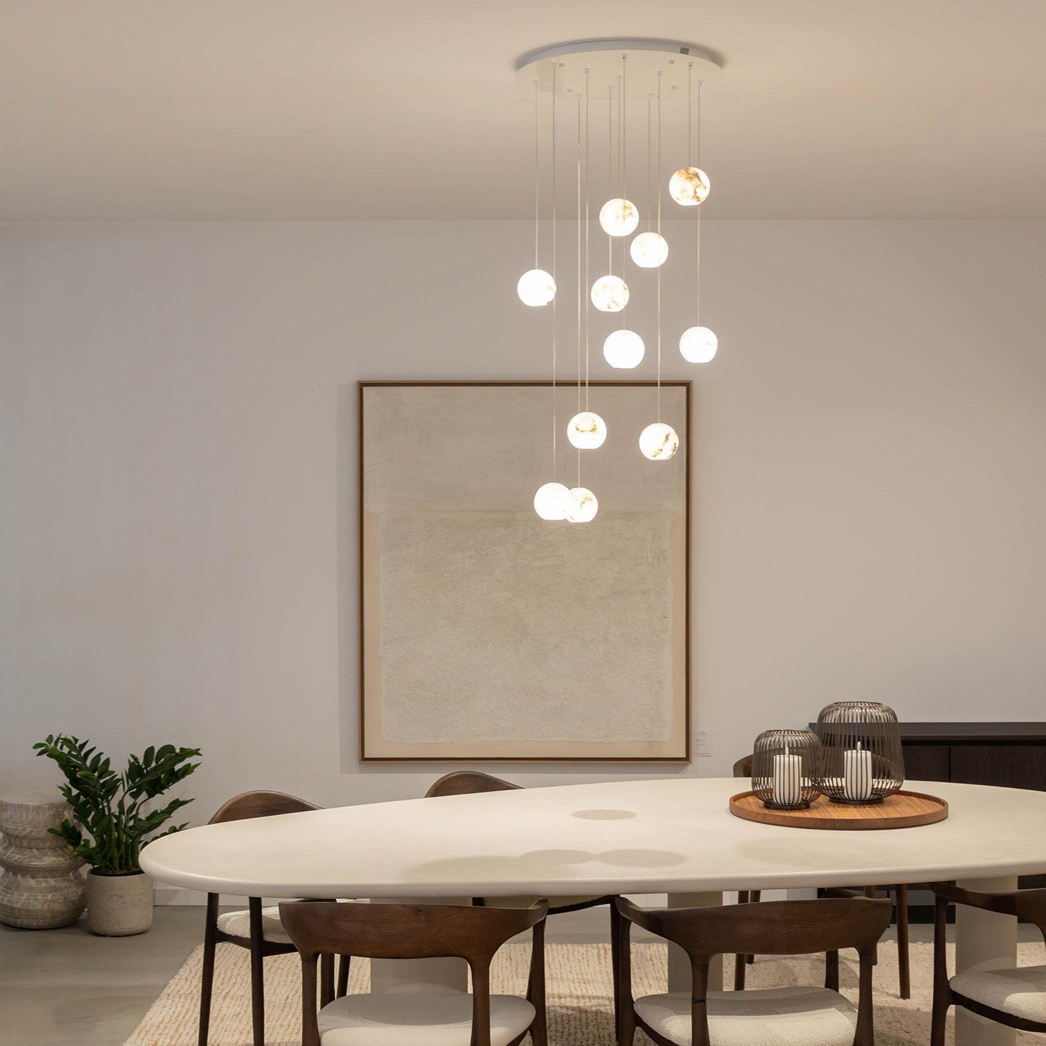 Alabaster lamps: timeless luxury and natural elegance