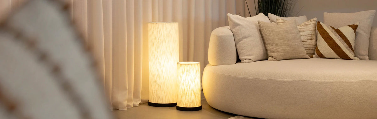 Floor lamps with shade