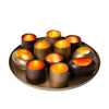 Tray with T-lightholders Marlot