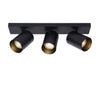 Ceiling light Nuo 3 | black- black inside