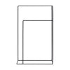 Towel rack Tulia | black