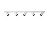 Ceiling light Nuo 5 | white - black inside
