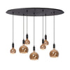 Pendant Yoki 7 - incl. Floating Globes