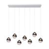 Pendant Monza 7 Rect. | white