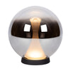 Table lamp Nobus - smoked glass